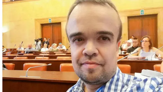 Milan Grahovac, predsednik Pokreta malih ljudi Srbije