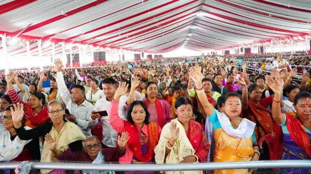 असम में रैली