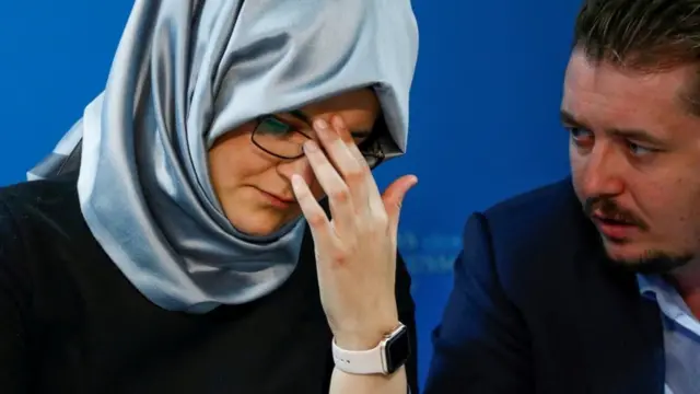 خطيبة الصحفي الراحل جمال خاشقجي