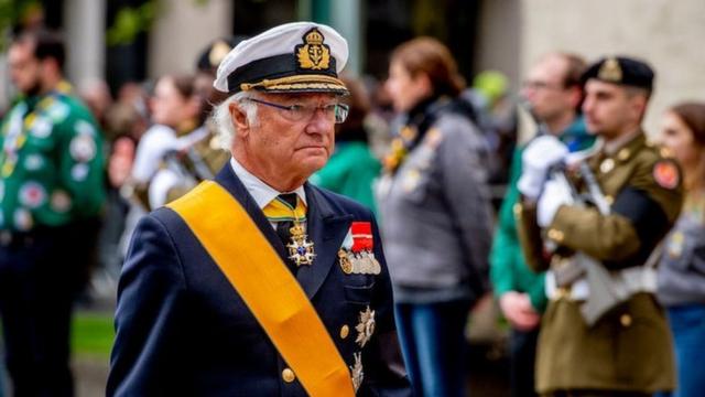 El rey Carlos XVI Gustavo de Suecia, en Luxemburgo en 2019.