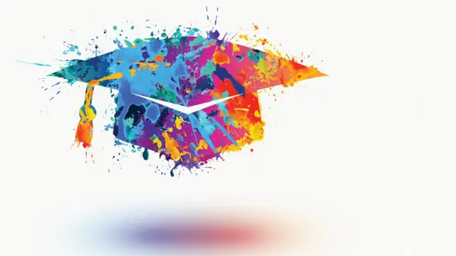 Sombrero de gradución.