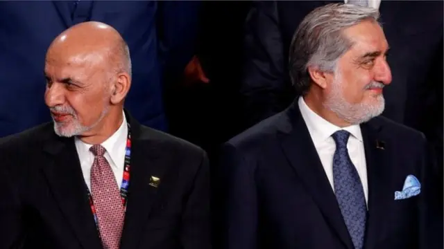 جواد ظریف با غنی و عبدالله درباره 'مبارزه با کرونا و صلح گفتگو کرده است