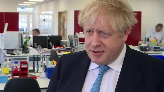 Thủ tướng Anh Boris Johnson