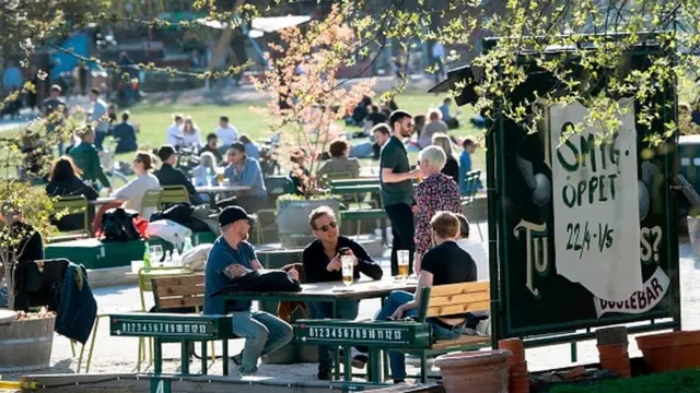 Кафе в Швеции