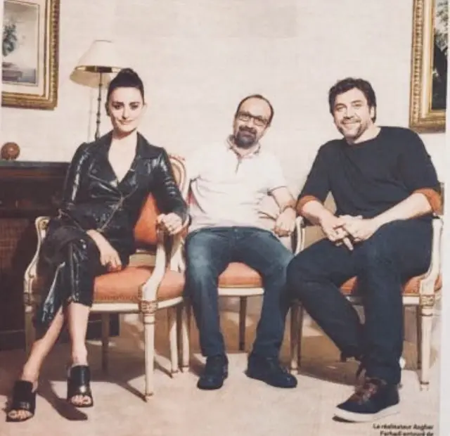 اصغر فرهادی، پنه‌لوپه کروز و خاویر باردم