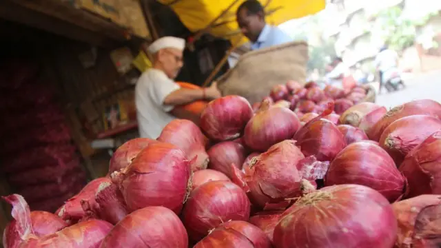 মুম্বাই বাজারে পেঁয়াজ, ০৬-১২-২০১৯।
