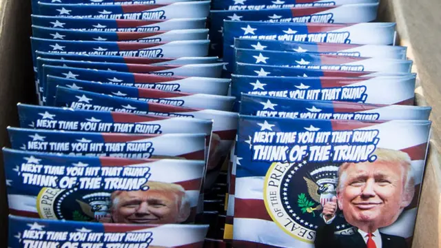 Презервативы с Трампом