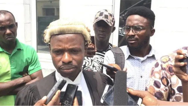 Alibi Jonah, State counsel for Police