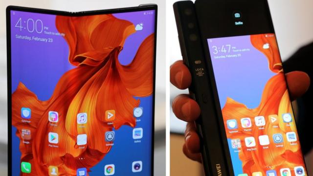 Huawei lanza su móvil plegable: Mate X