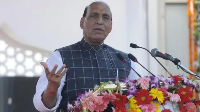 ভারতের স্বরাষ্ট্রমন্ত্রী রাজনাথ সিং