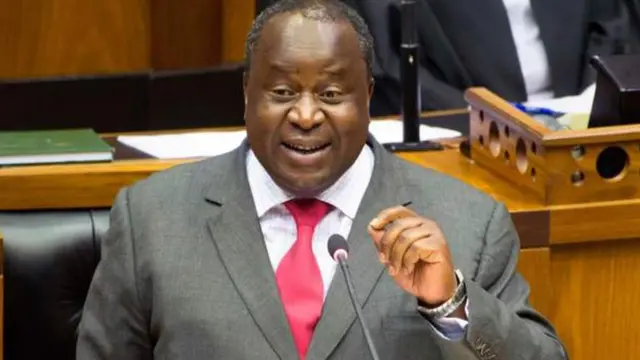 Tit Mboweni bụ Minista ọhụrụ na-ahụ maka akụnaụba obodo
