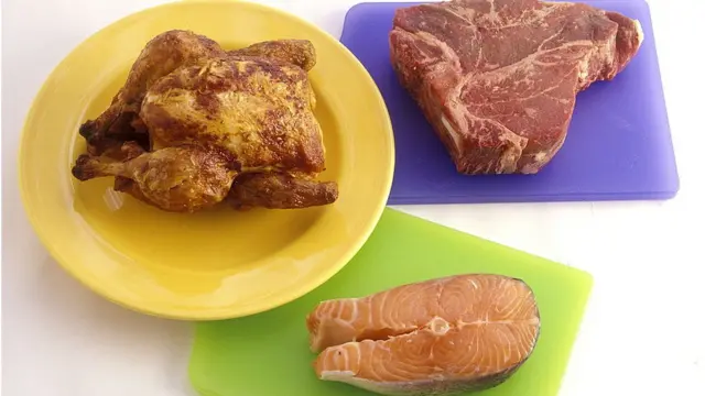 Différentes viandes