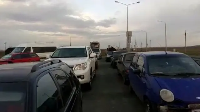 Орус-казак чек арасындагы тыгын, апрель, 2020-жыл