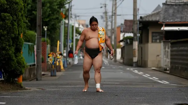 جاپان، سومو پہلوان