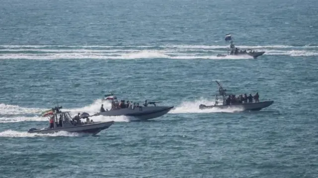 نیروی دریایی سپاه در خلیج فارس و تنگه هرمز حضور دارد