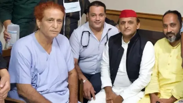 आज़म ख़ान और अखिलेश यादव