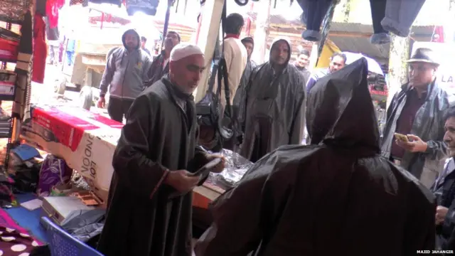 Mohammad Shafi, a Kashmiri shopkeeper