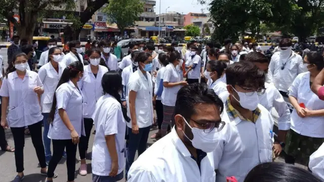 જુનિયર ડૉક્ટરોનો વિરોધ