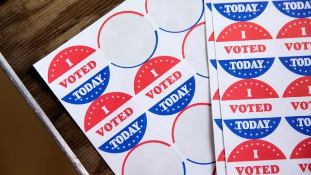 Pegativas de Yo voté en inglés.