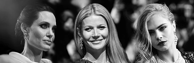 Анђелина Џоли, Гвинет Палтроу и Кара Делавин