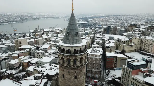 İstanbul kar yağışı