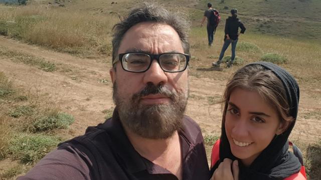 Навид Ладжеварди и его дочь Айда