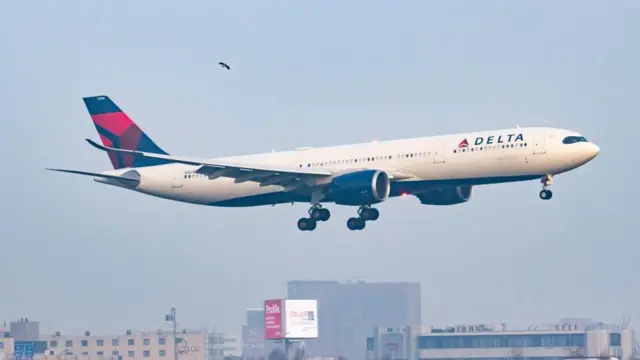 A Delta Airlines plane