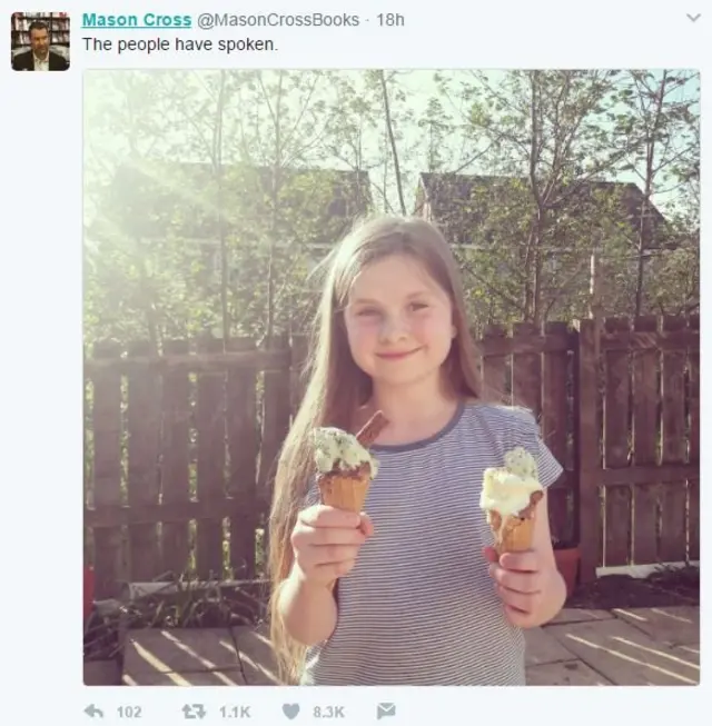 Mason Cross tweet