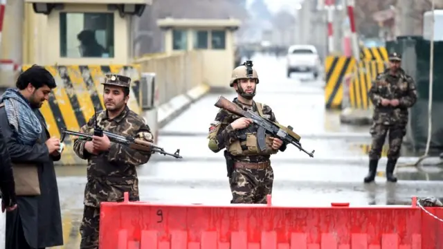 અફઘાનિસ્તાનના સુરક્ષાકર્મીઓ