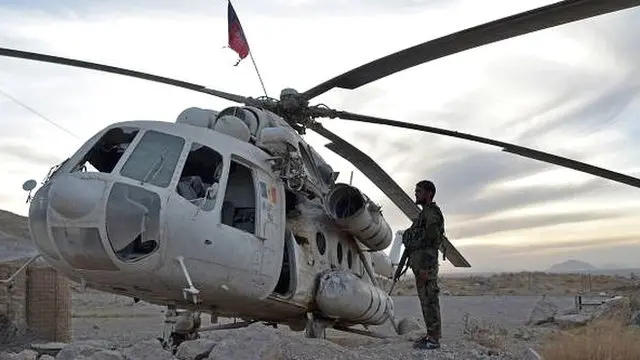 هلی‌کوپتر افغانستان