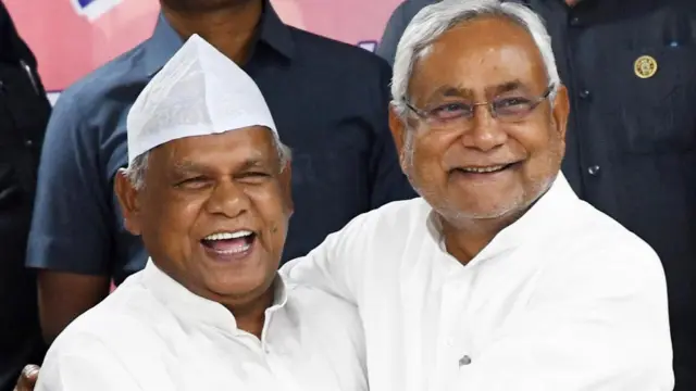 જીતનરામ માંઝી અને નીતીશકુમાર