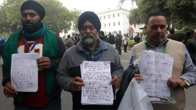 రైతుల ఆందోళనలు