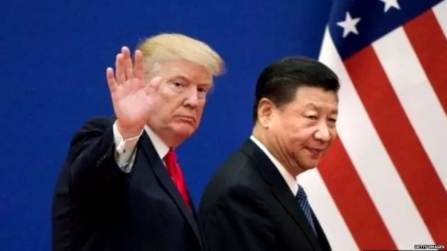 डोनल्ड ट्रंप, शी जिनपिंग