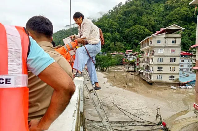 સિક્કમમાં પૂર