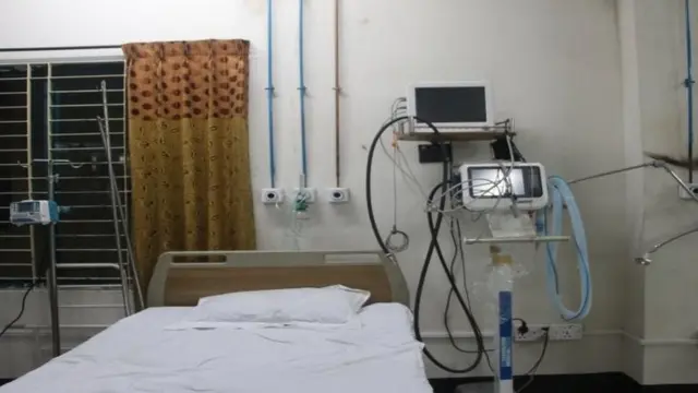 রিজেন্ট হাসপাতালের ওয়েবসাইটে দেয়া হাসপাতালটির একটি কক্ষ