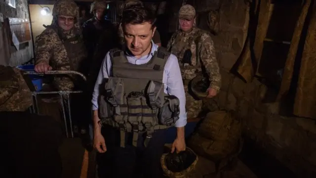 Зеленський на Луганщині