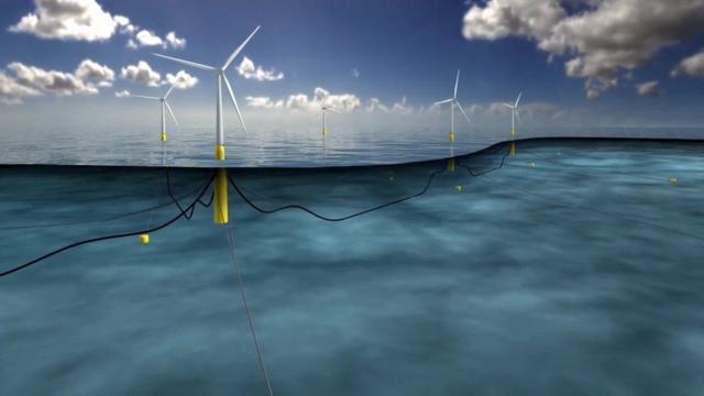 Cómo es la primera granja eólica que flota en el mar y puede revolucionar la  industria de la energía - BBC News Mundo