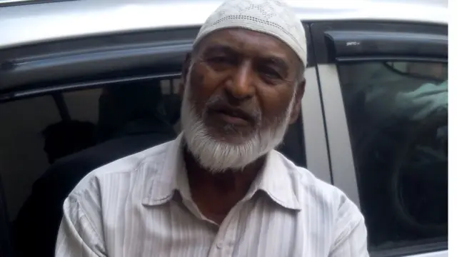 मारे गए चरमपंथी सैफ़ुल्ला के पिता सरताज अहमद