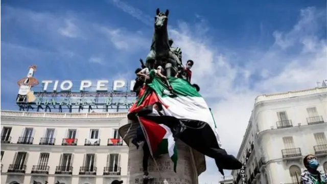 Мадриддаги намойиш