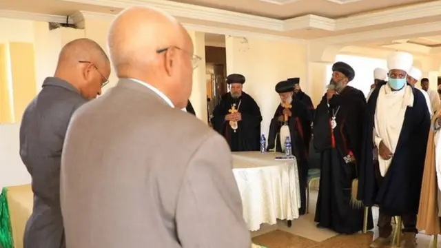 ከህወሓት ሊቀ መንበር ደብረፂዮን ገ/ሚካኤል (ዶ/ር) ጋር የተገናኙት የሃይማኖት አባቶች