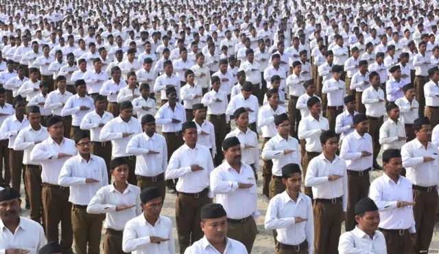 आरएसएस के स्वयंसेवक