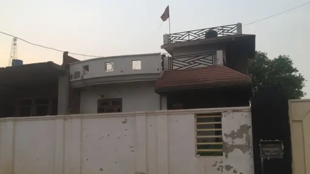 राजकुमार जाटव का घर
