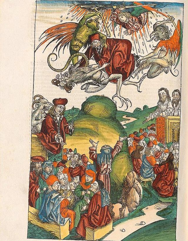 Ilustración de la Crónica de Núremberg