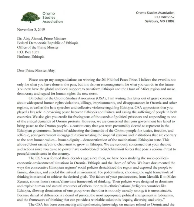 Xalayaa OSA'n barreesse