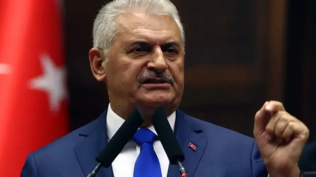 Başbakan Yıldırım, "Gelin Meclis'e, ne diyecekseniz Meclis'te söyleyin" dedi.