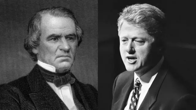 Andrew Johnson e Bill Clinton