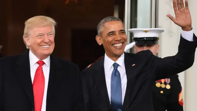 اوباما و ترامپ