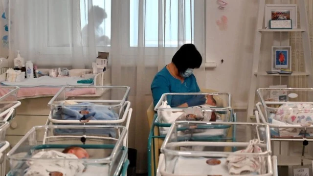 Nurses and babies
