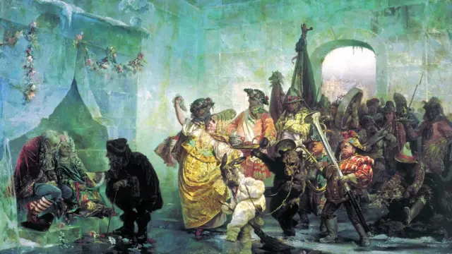 "Ледяной дом", картина Валерия Якоби