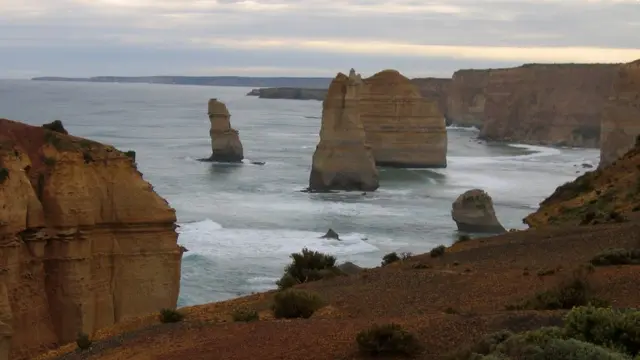Dhagaan Twelve Apostles buufata Paarkii Biyyaalessaa Kampbel, Viktoriyaa